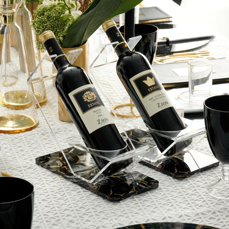 Agate Wine Stand