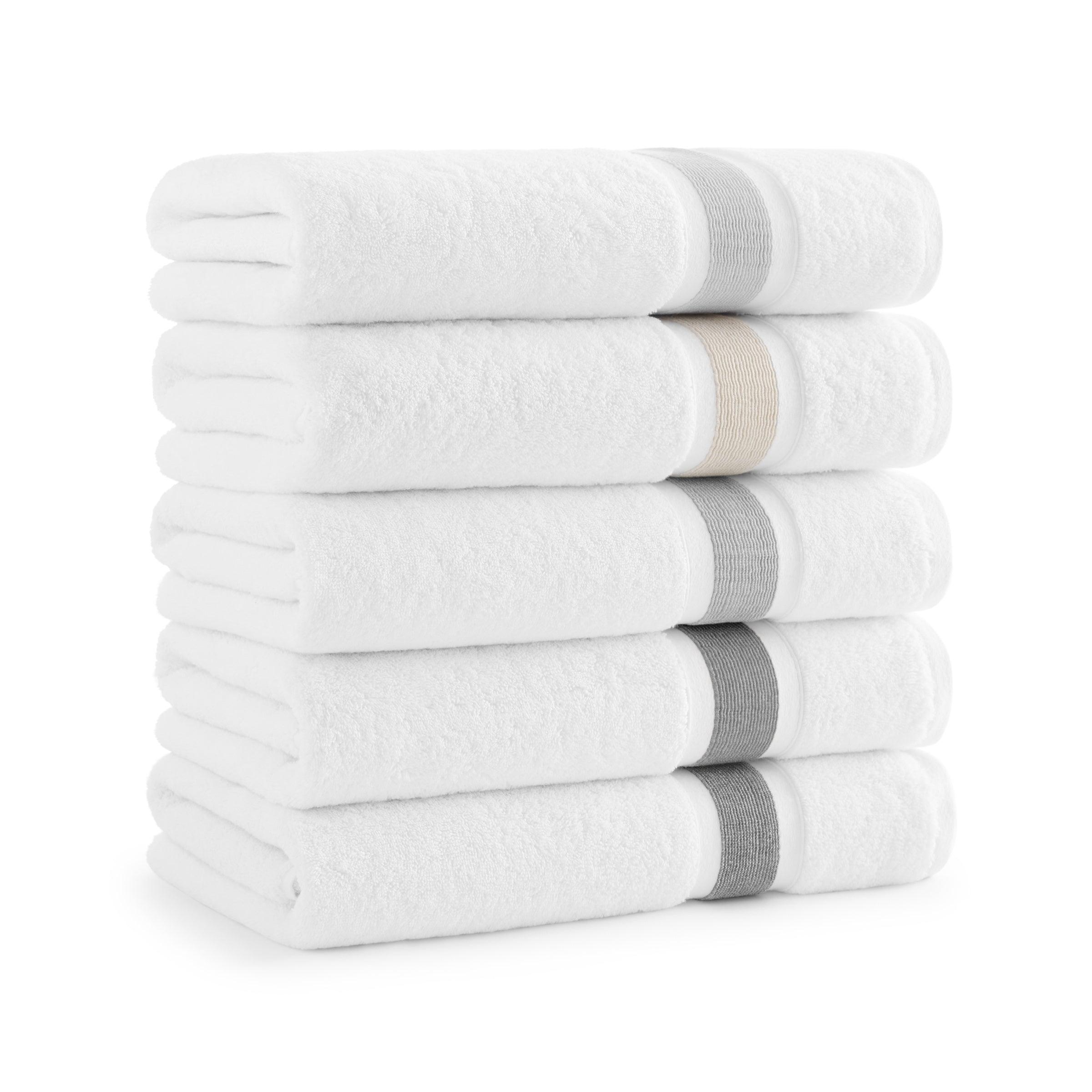 Aegean Reclaimed Stripe Towels - Elegant Linen