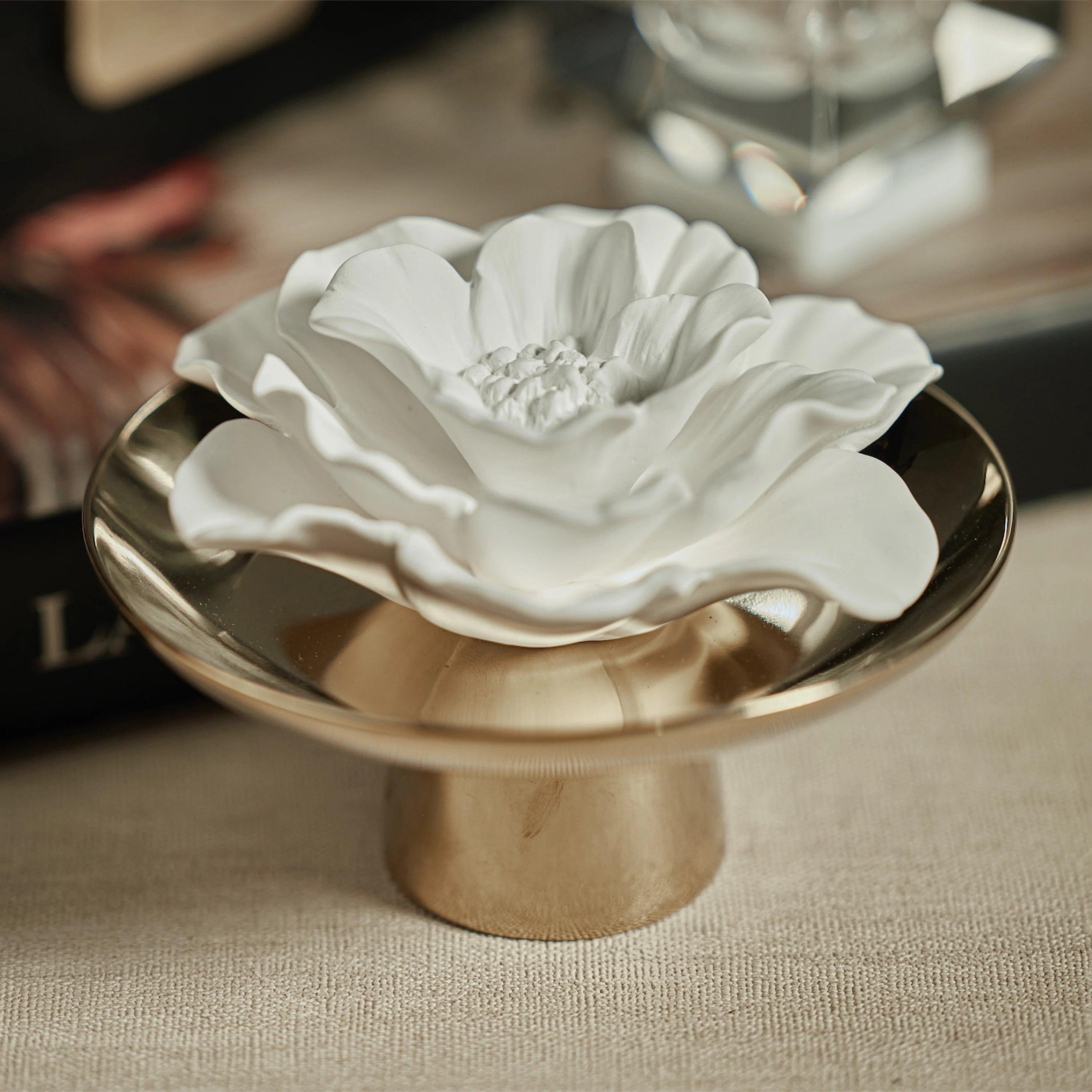 Apothecary Guild Inspire Porcelain Diffuser-Passion - Elegant Linen