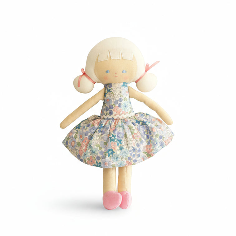 Audrey Doll 26cm Liberty Blue - Elegant Linen