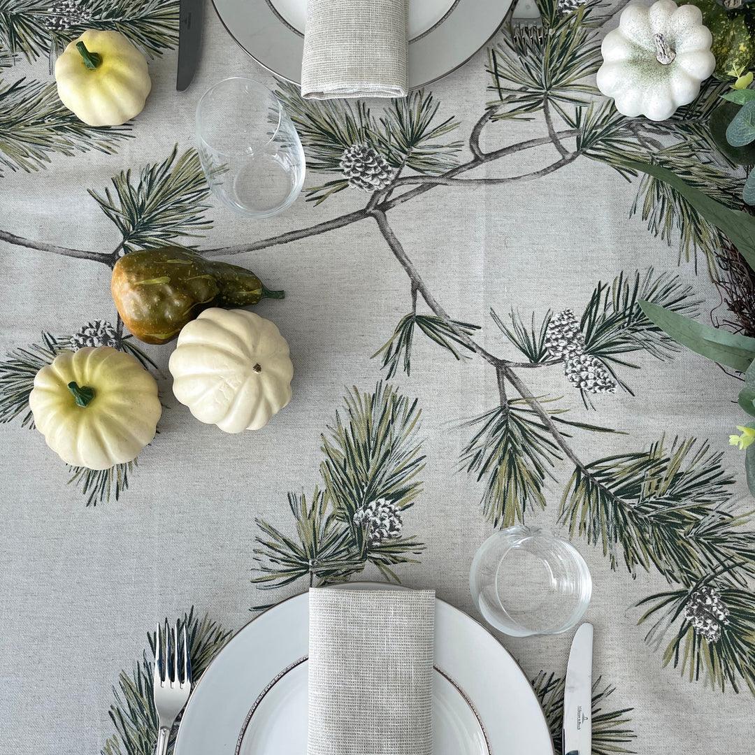 Beacon Tablecloth - Elegant Linen