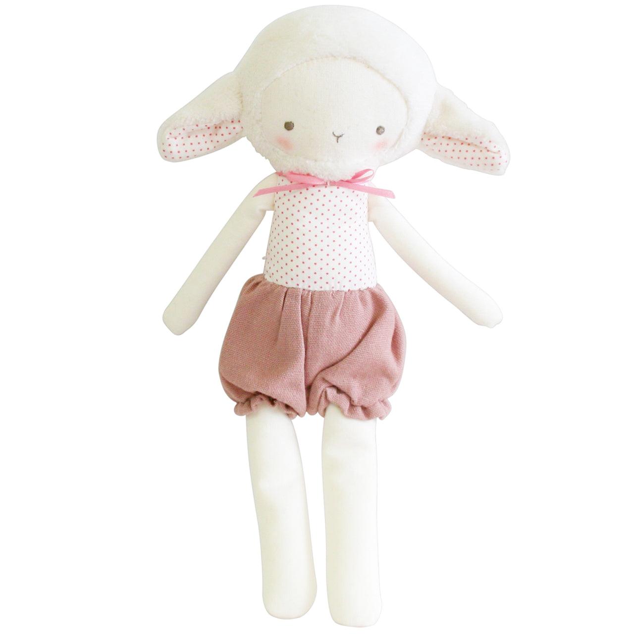 Betty Mini Lamb 27cm - Elegant Linen