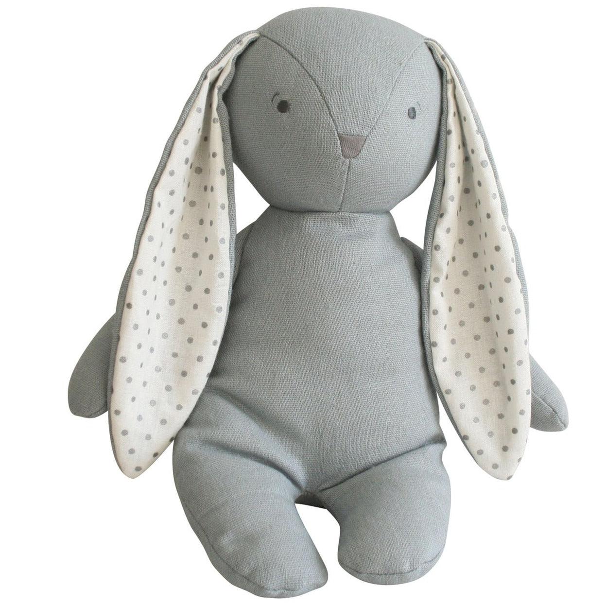 Bobby Floppy Bunny 25cm - Grey Linen - Elegant Linen
