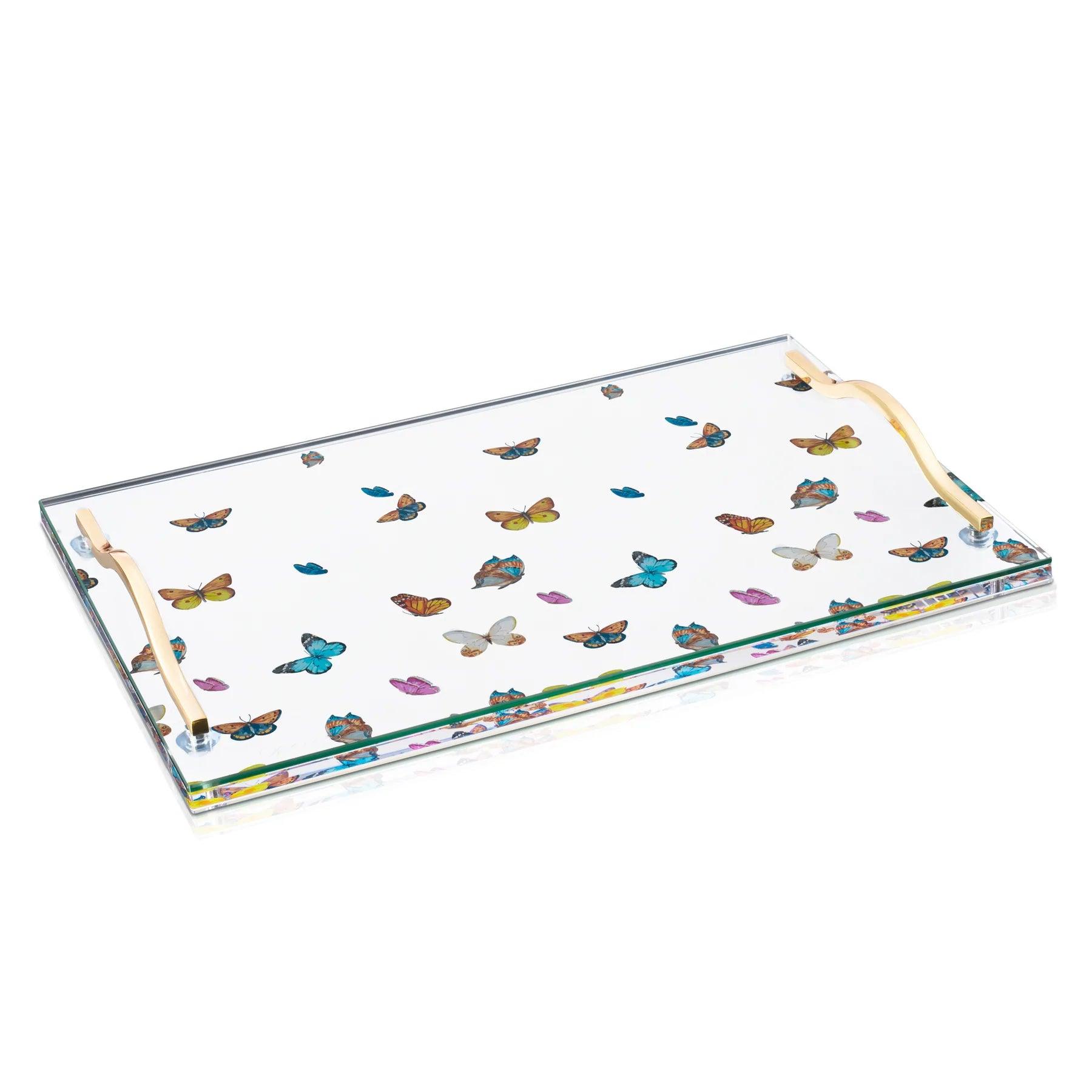 Butterfly Challah Board - Elegant Linen