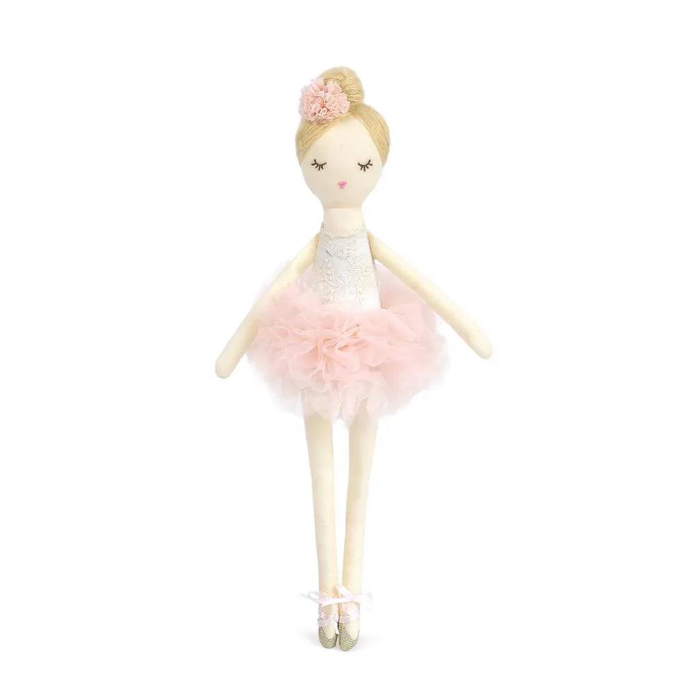 Charlotte Ballerina Doll - Elegant Linen