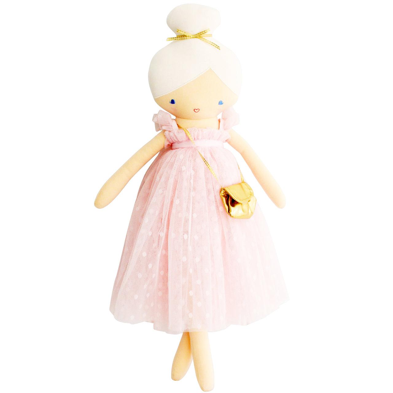 Charlotte Doll 48cm Pink - Elegant Linen