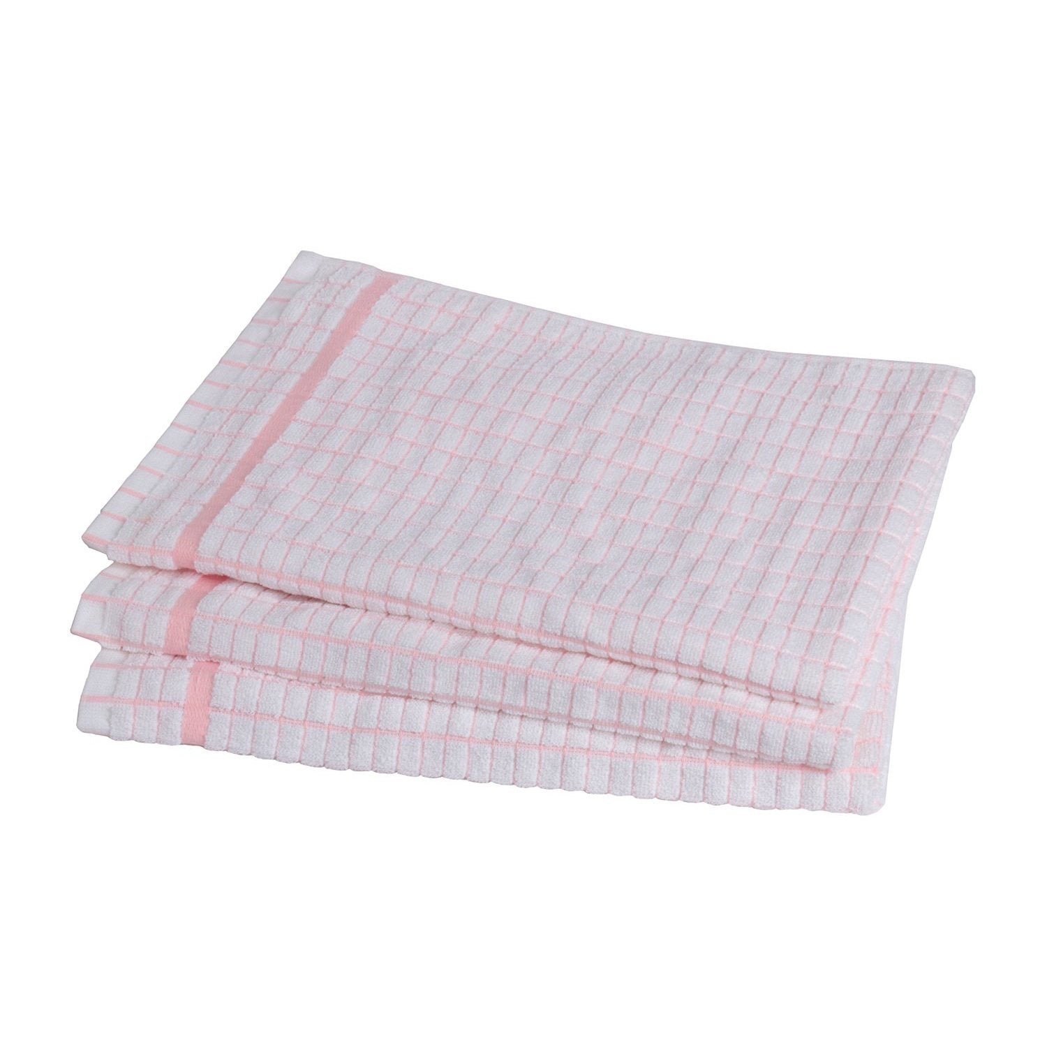 Two Tone Plaid Cotton Kitchen Towels