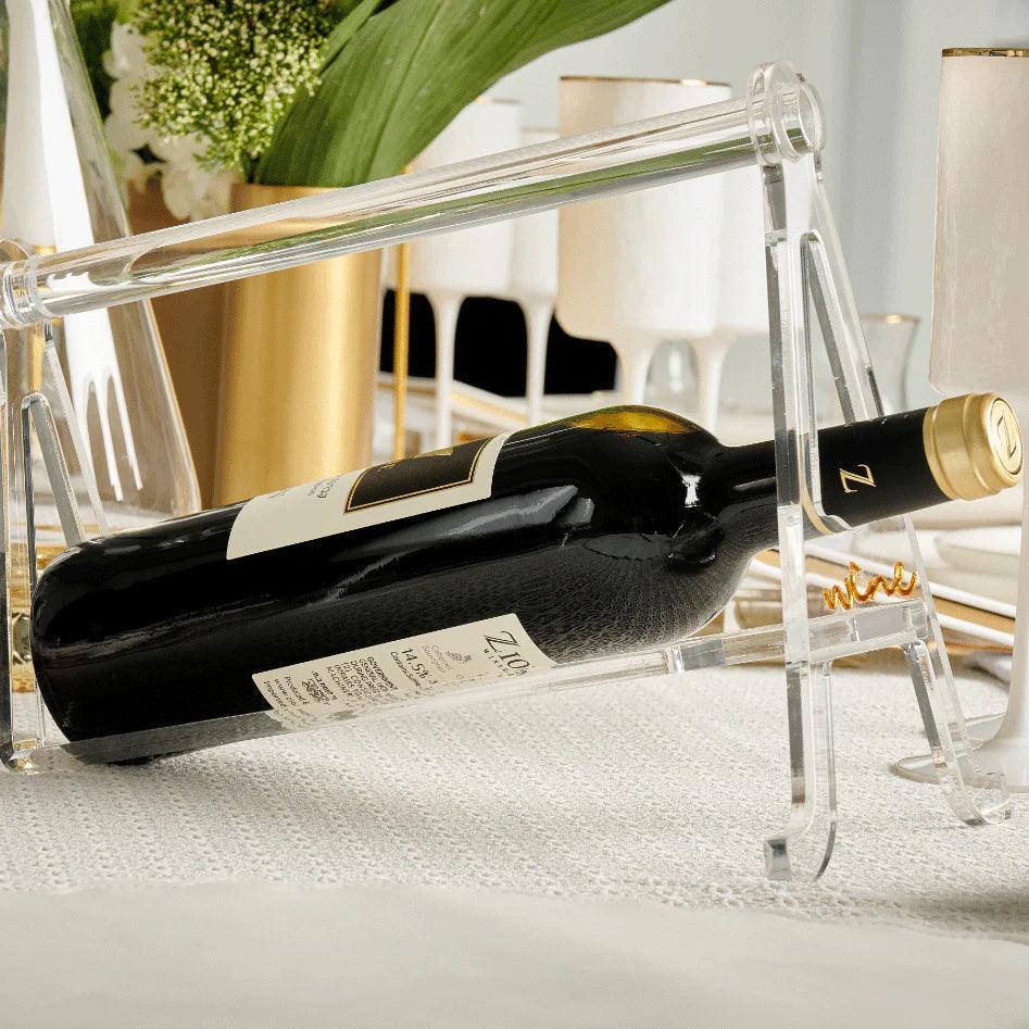 Classic Wine Stand - Elegant Linen
