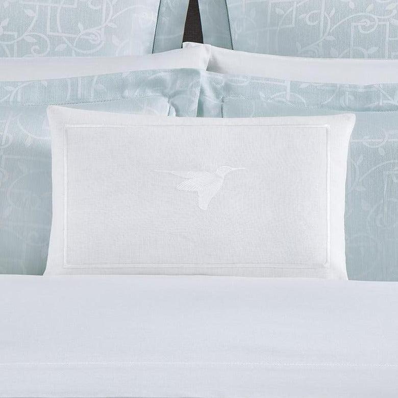 Colibri Decorative Pillow - Elegant Linen