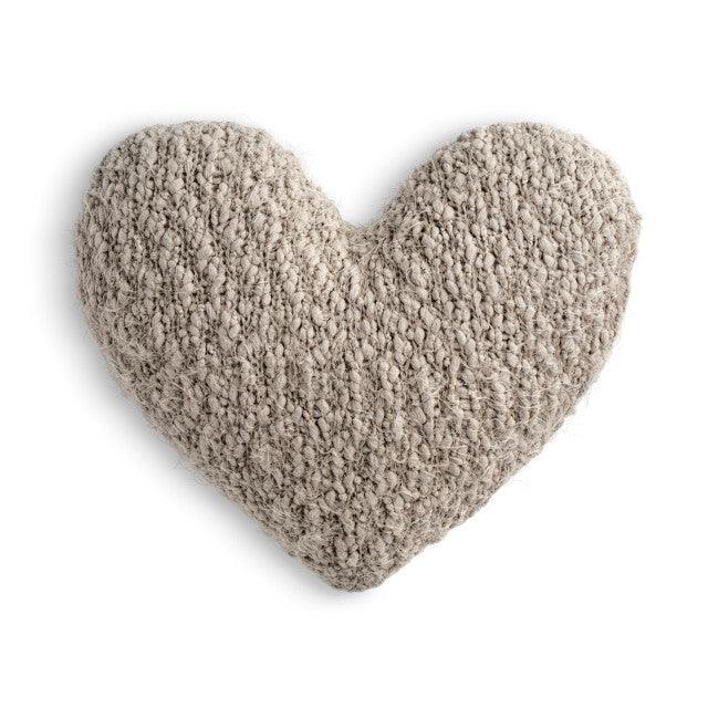 Demdaco Heart Pillow - Elegant Linen