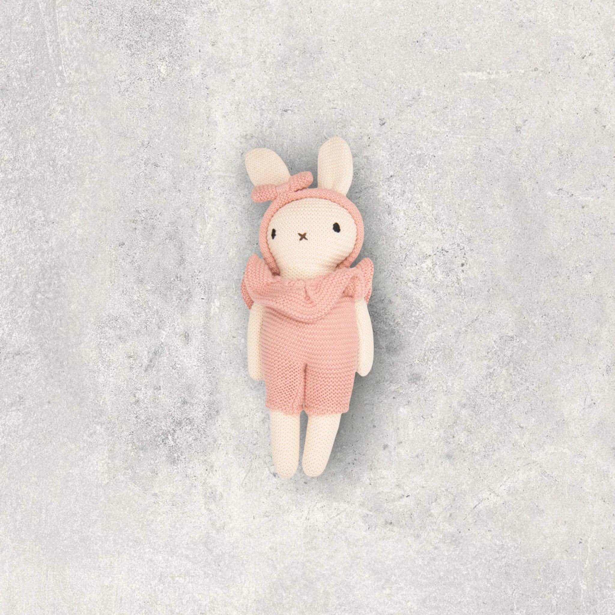 Doll Bunny jump suit - Pink - Elegant Linen