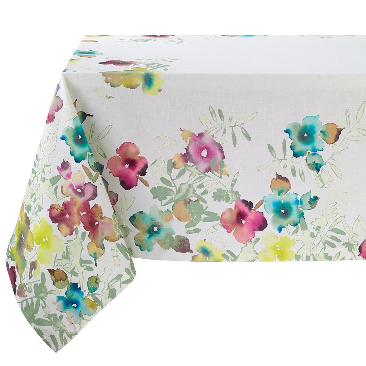 Enchanted Garden Tablecloth - Elegant Linen