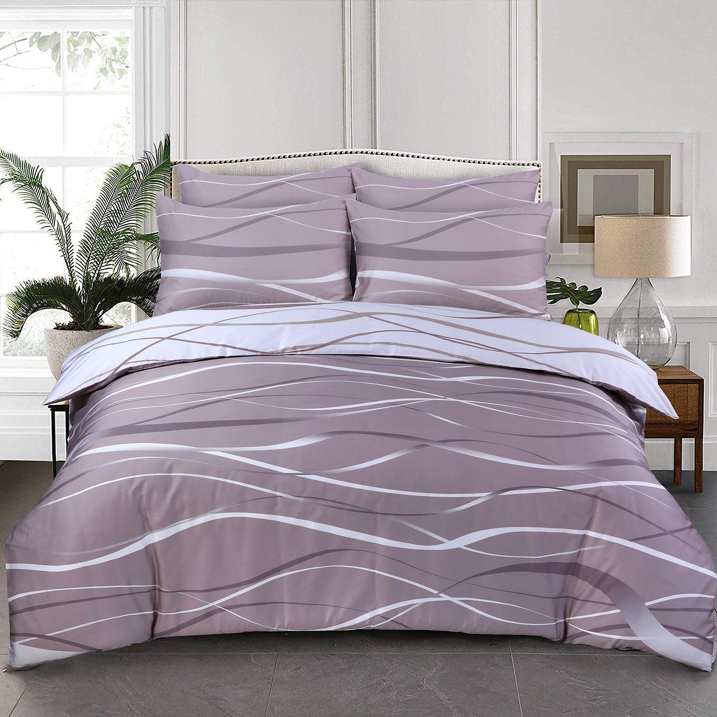 Galaxy 4 Piece Bedding Set - Elegant Linen