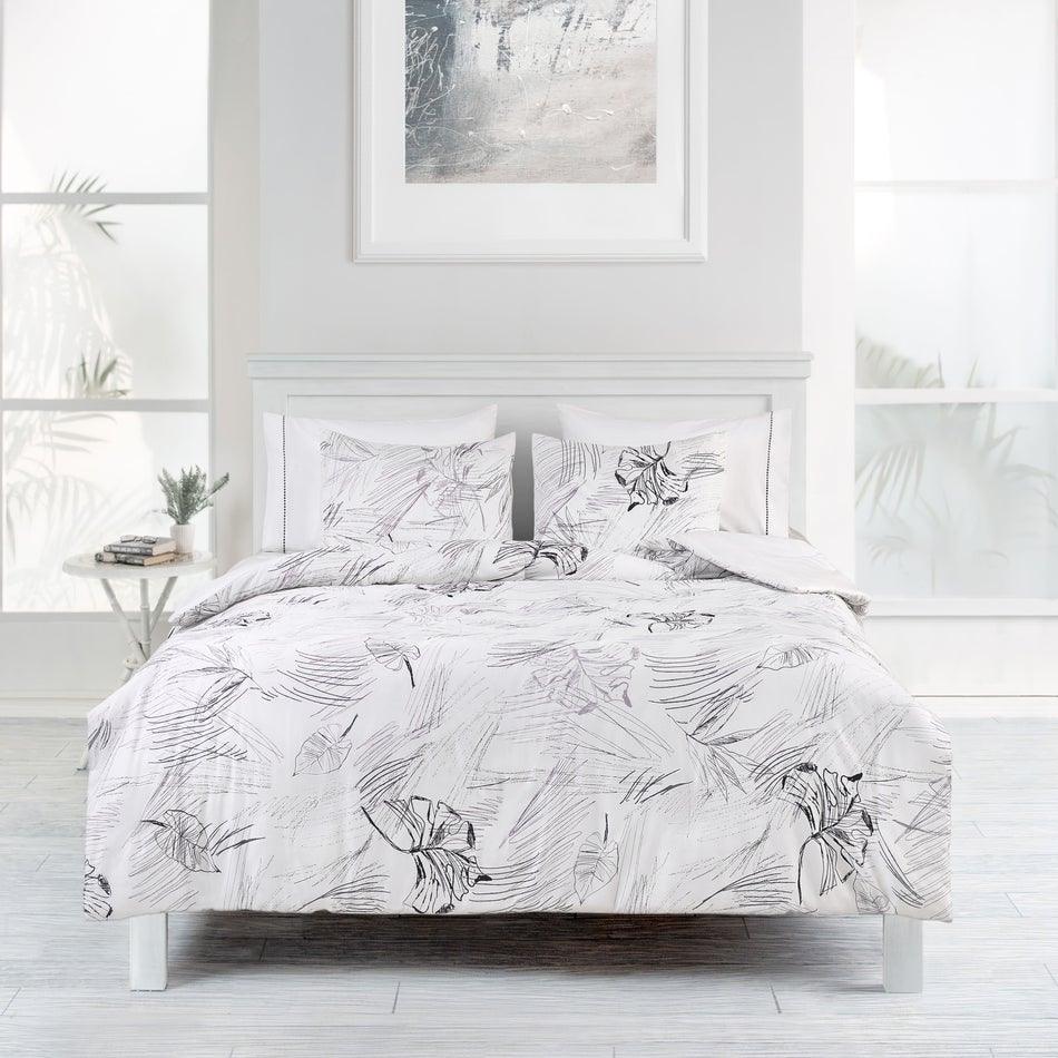 Grafica Percale 4 Piece Bedding Set - Elegant Linen