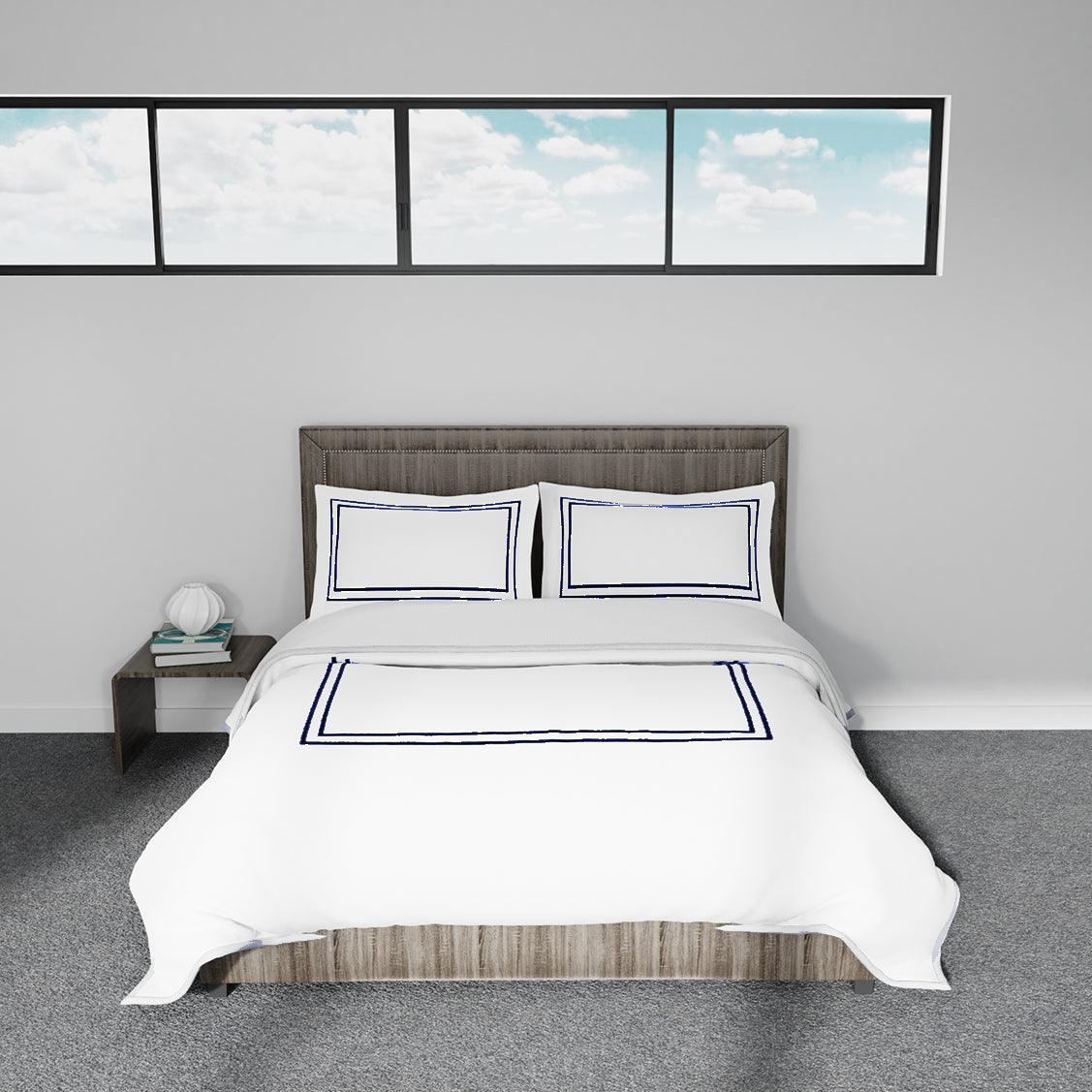 Grand Hotel 4 Piece Bedding Set - Elegant Linen