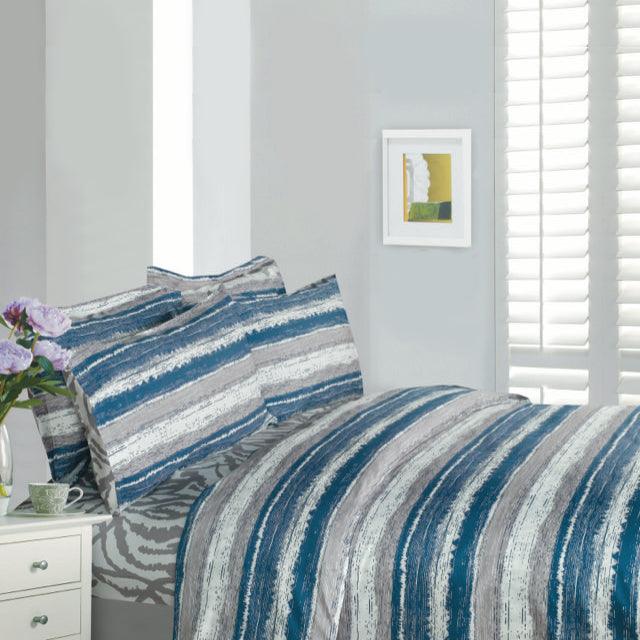 Graphite 4 Piece Bedding Set - Elegant Linen