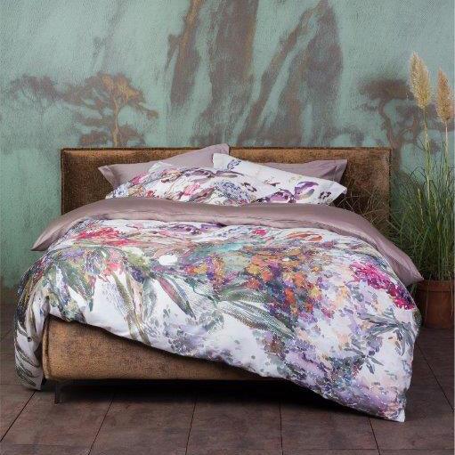 Irises 4 Piece Bedding set - Elegant Linen