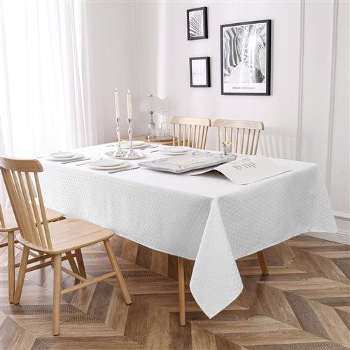 Elegant Linen Jacquard Tablecloth TC1365 - Thumbnail 3