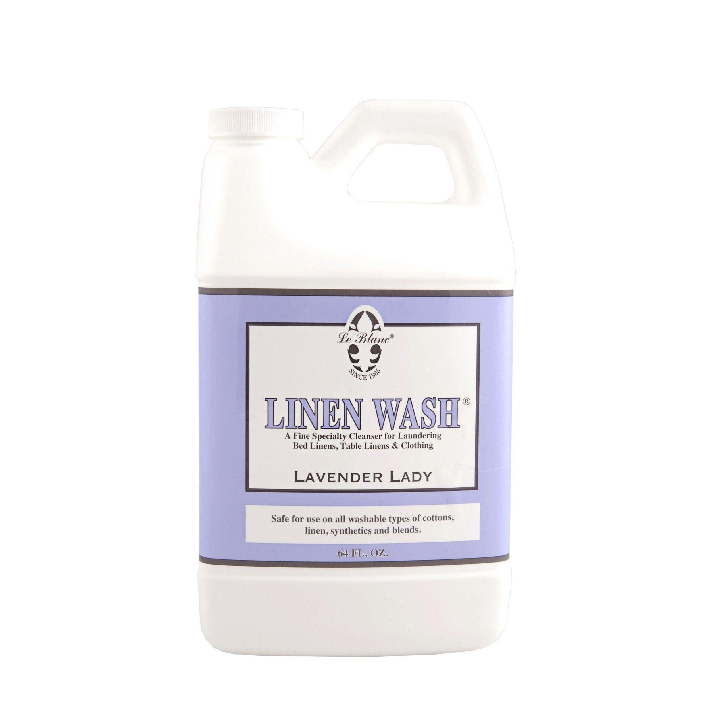 Lavender Linen Wash 64oz. - Elegant Linen