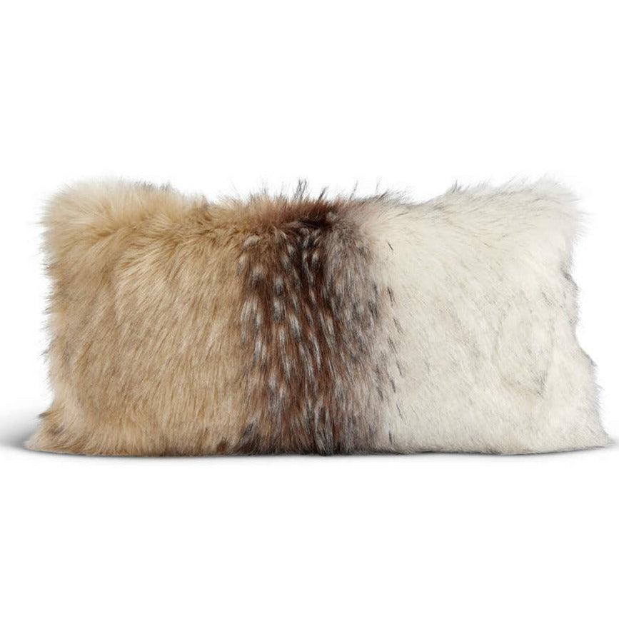 Limited Edition Arctic Wolf Pillow - Elegant Linen