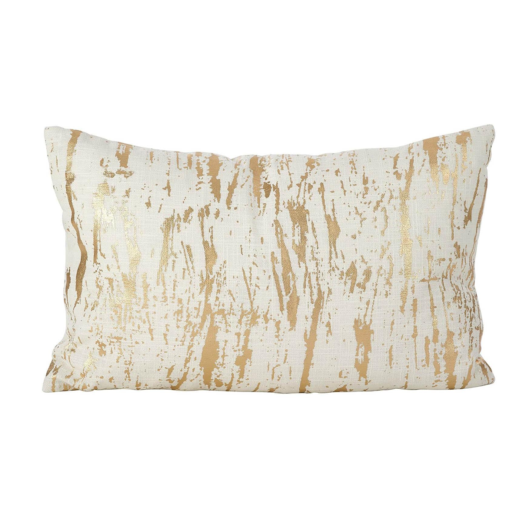 Loretta Throw Pillow - Elegant Linen