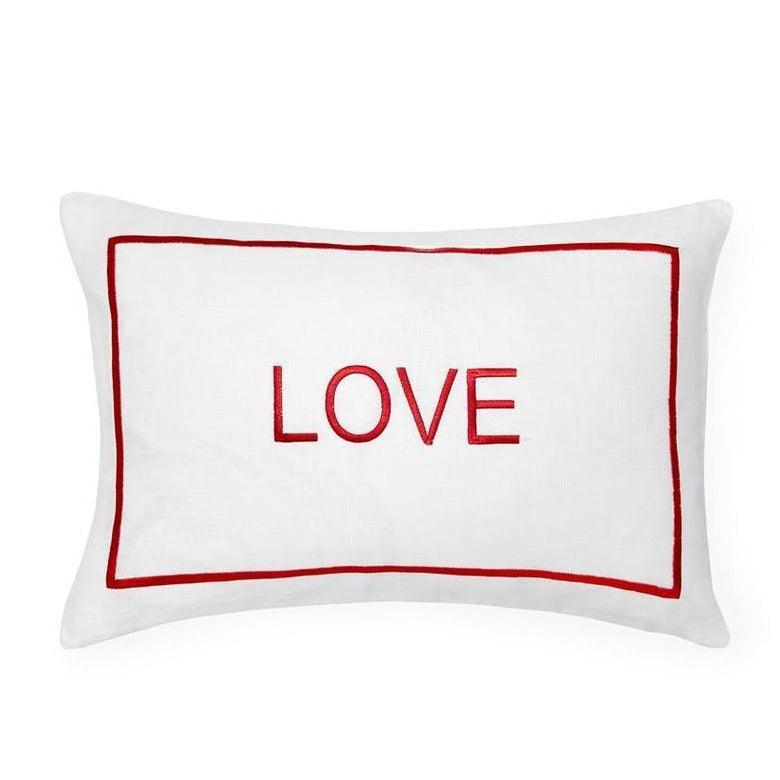 Love Massima Decorative Pillow - Elegant Linen