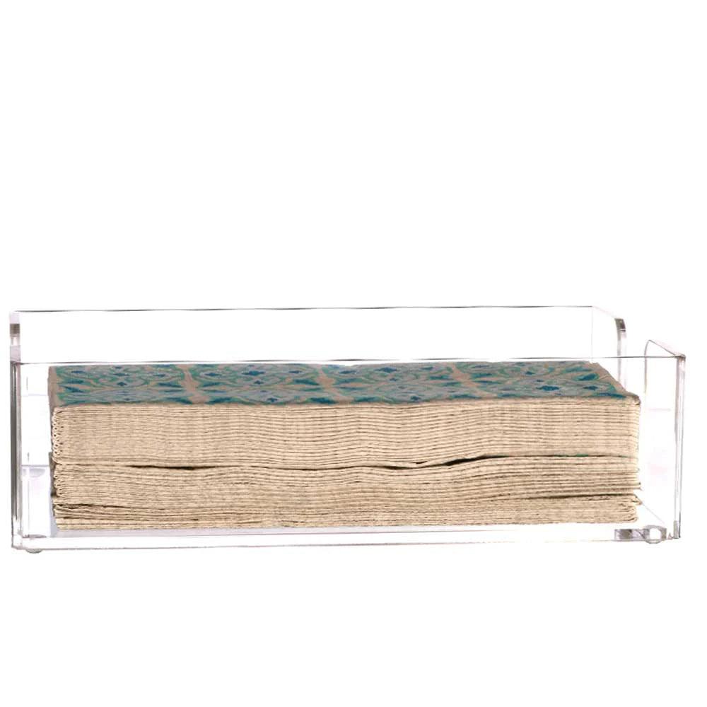 Lucite Hand Towels Container - Elegant Linen