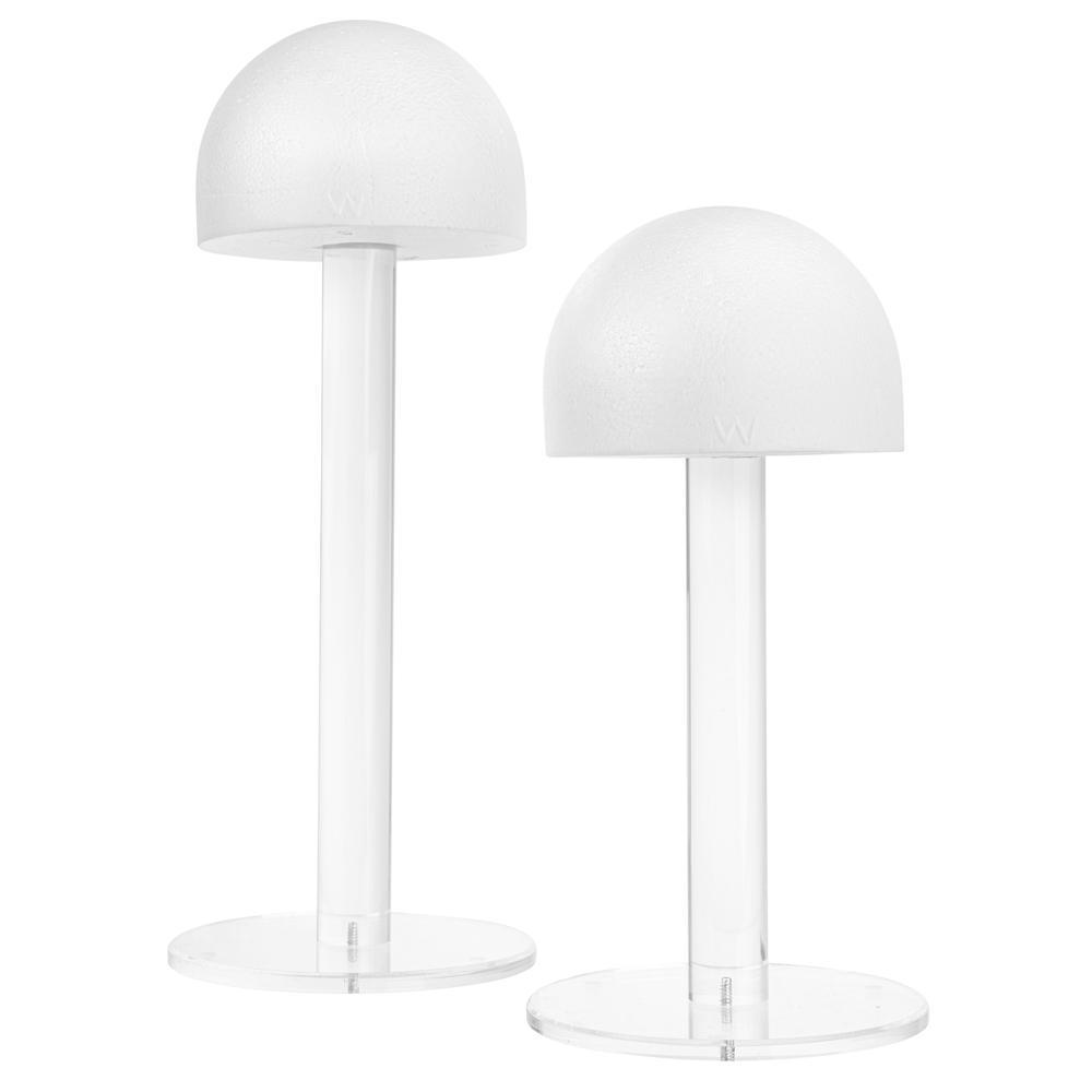 Table Top White Lucite Display Wig Holder Stand for Shop - China Lucite Wig  Holder and Display Stand price