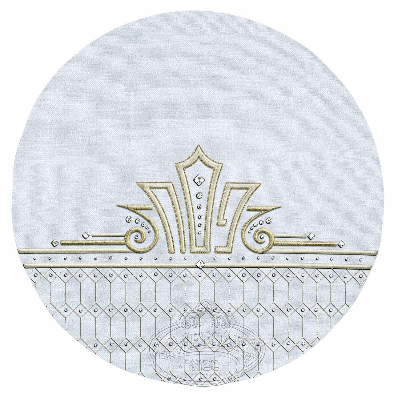 Matza Cover Empress Collection - Elegant Linen