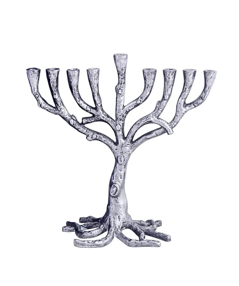 Menorah Tree of Life with Reusable box - Elegant Linen