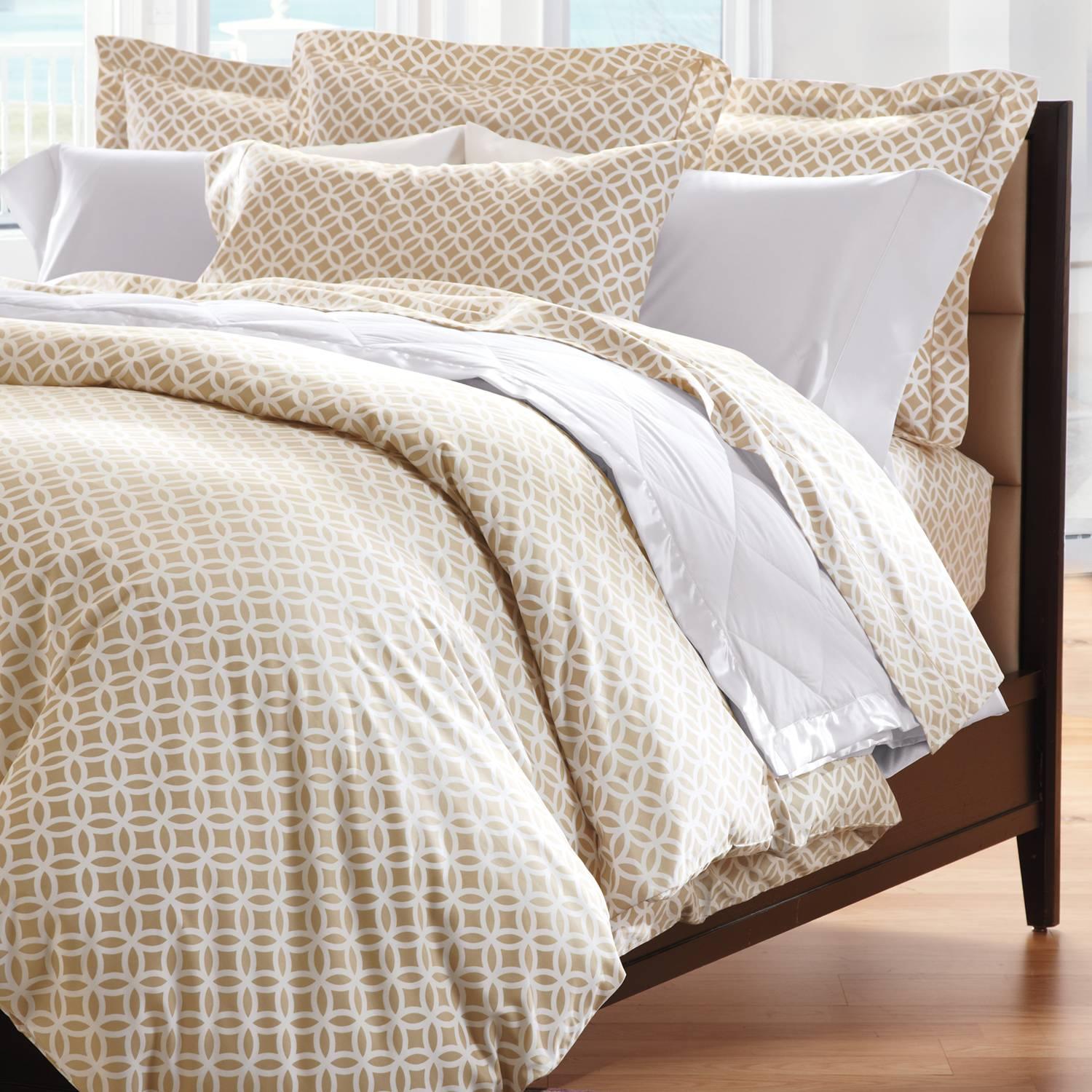 Meridian 4 Piece Bedding Set - Elegant Linen