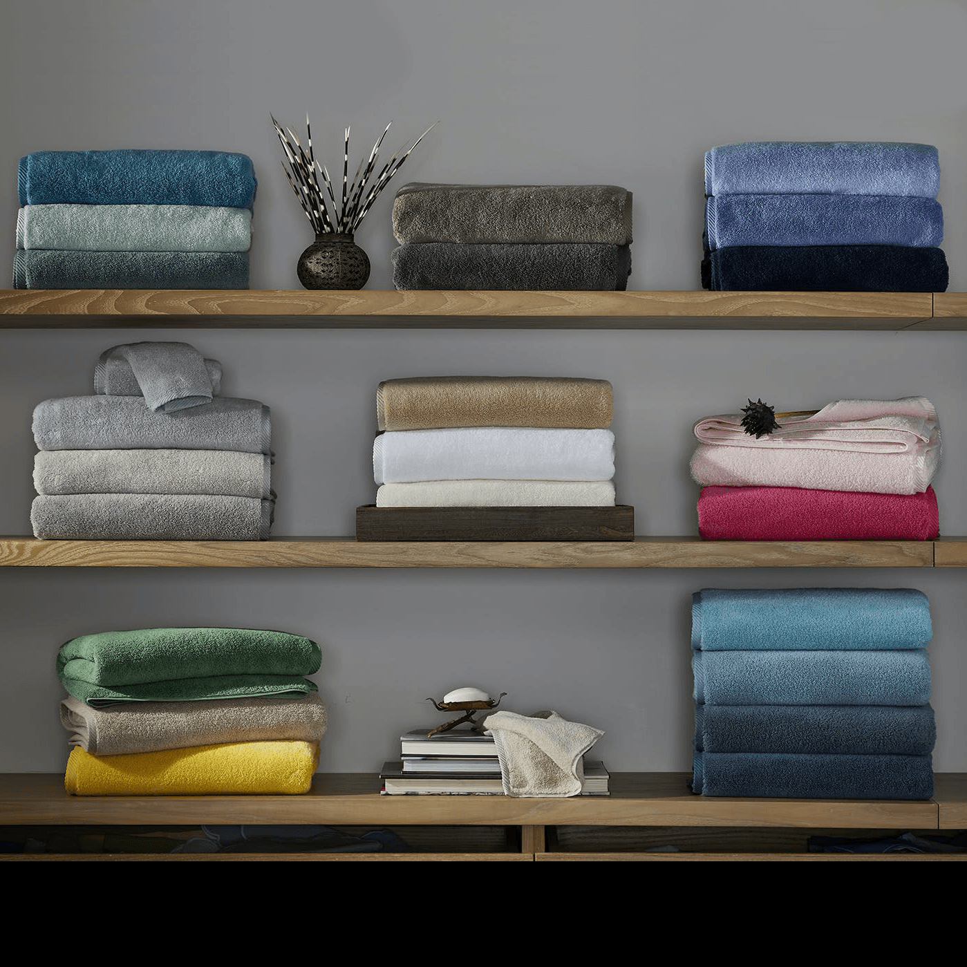 Monaco Couture Monogram Luxury Bath Towels with - Bella Lino Linens
