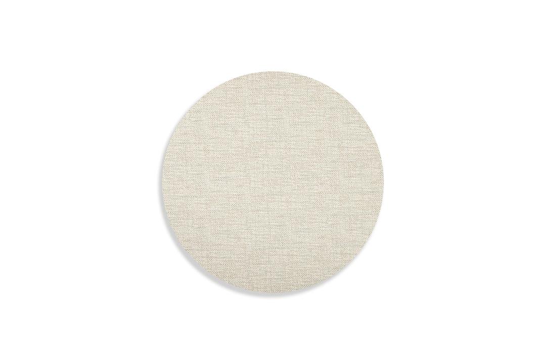 Novotela Texture Round Placemat - Elegant Linen