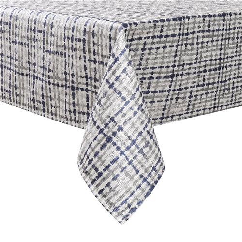 Ocean Weave Jacquard Tablecloth - Elegant Linen