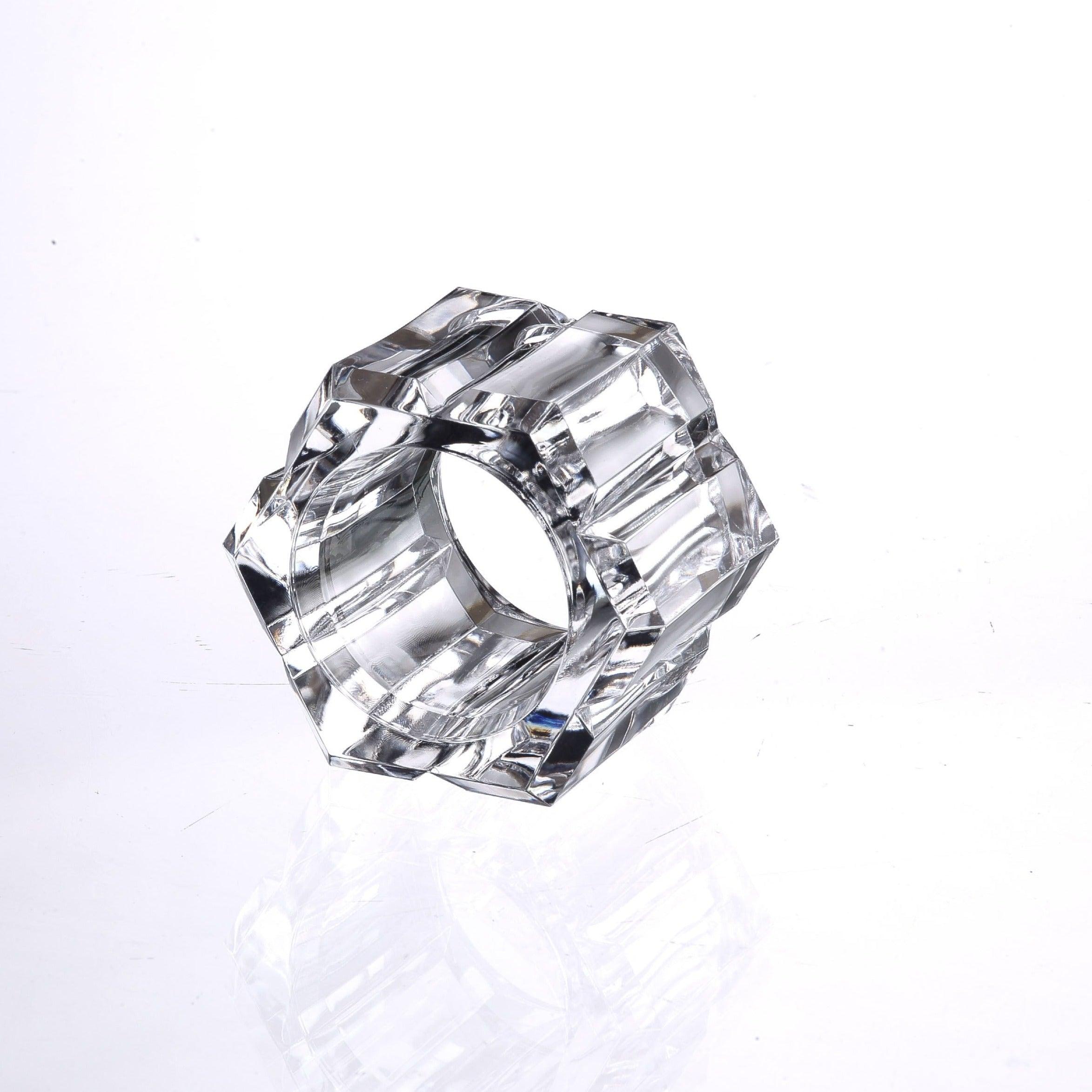 Octagon Napkin Ring - Elegant Linen