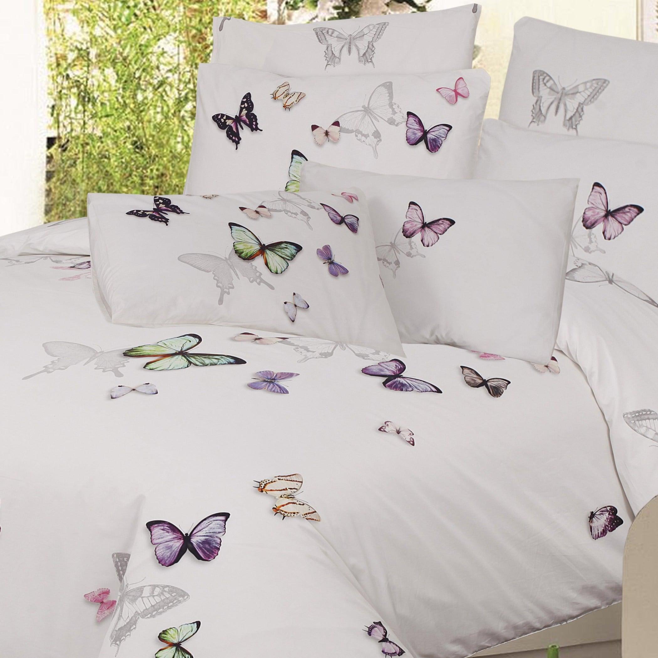 Papillon 4 Piece Bedding Set - Elegant Linen