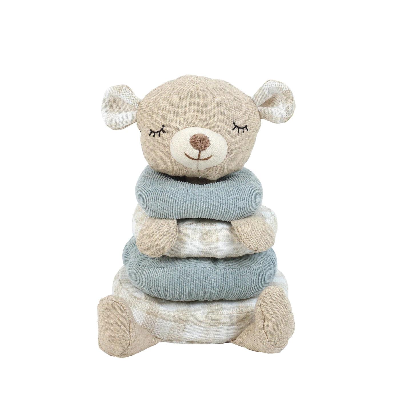 Petit Bear Activity Toy - Elegant Linen