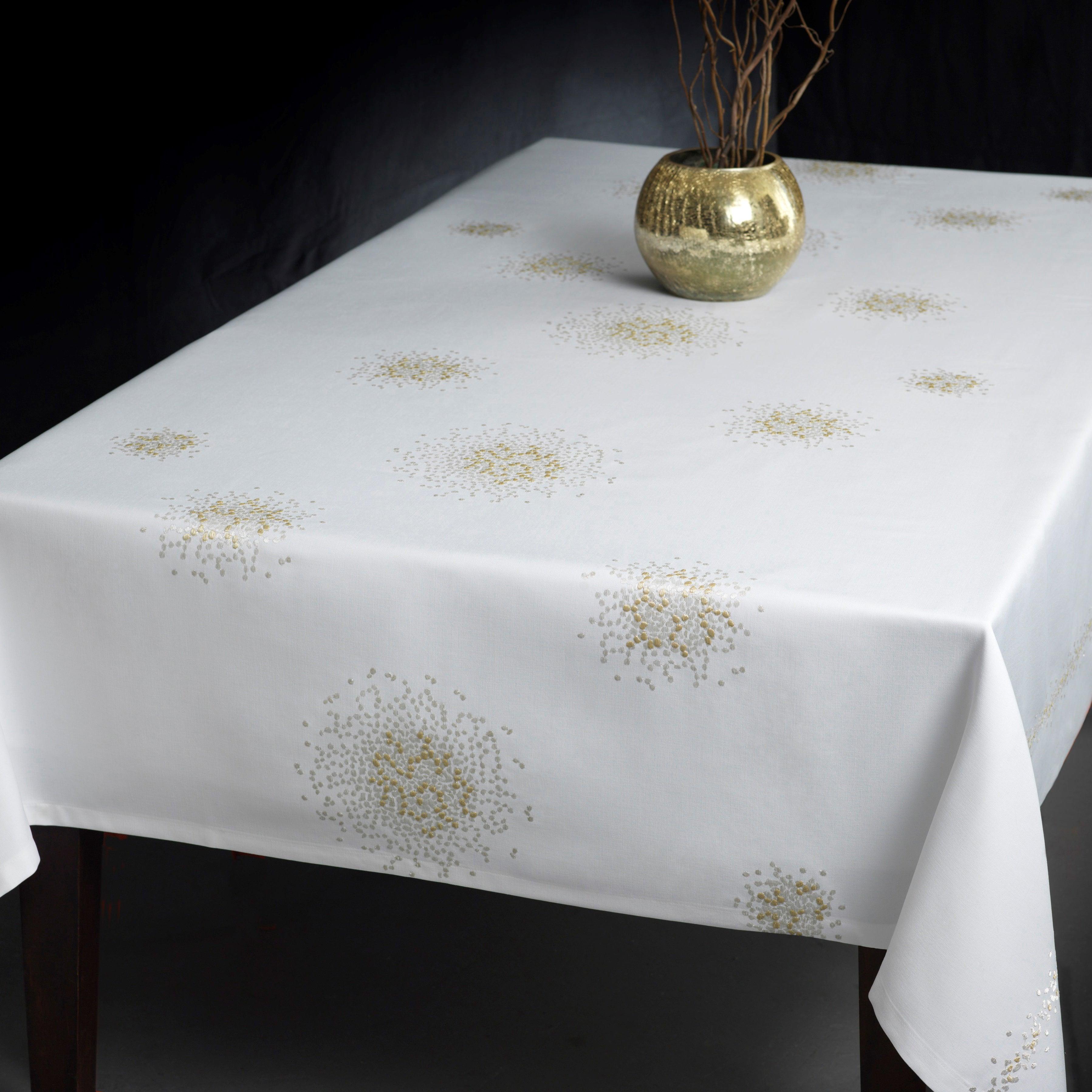 Poppy Tablecloth - Elegant Linen