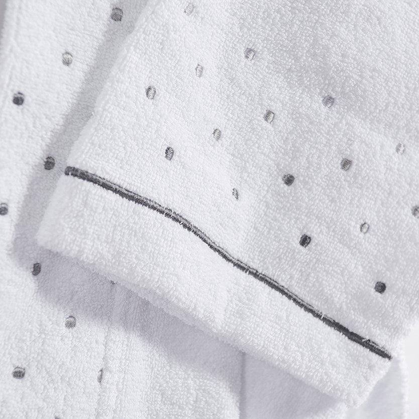 Puantiye Bath Robe - Elegant Linen