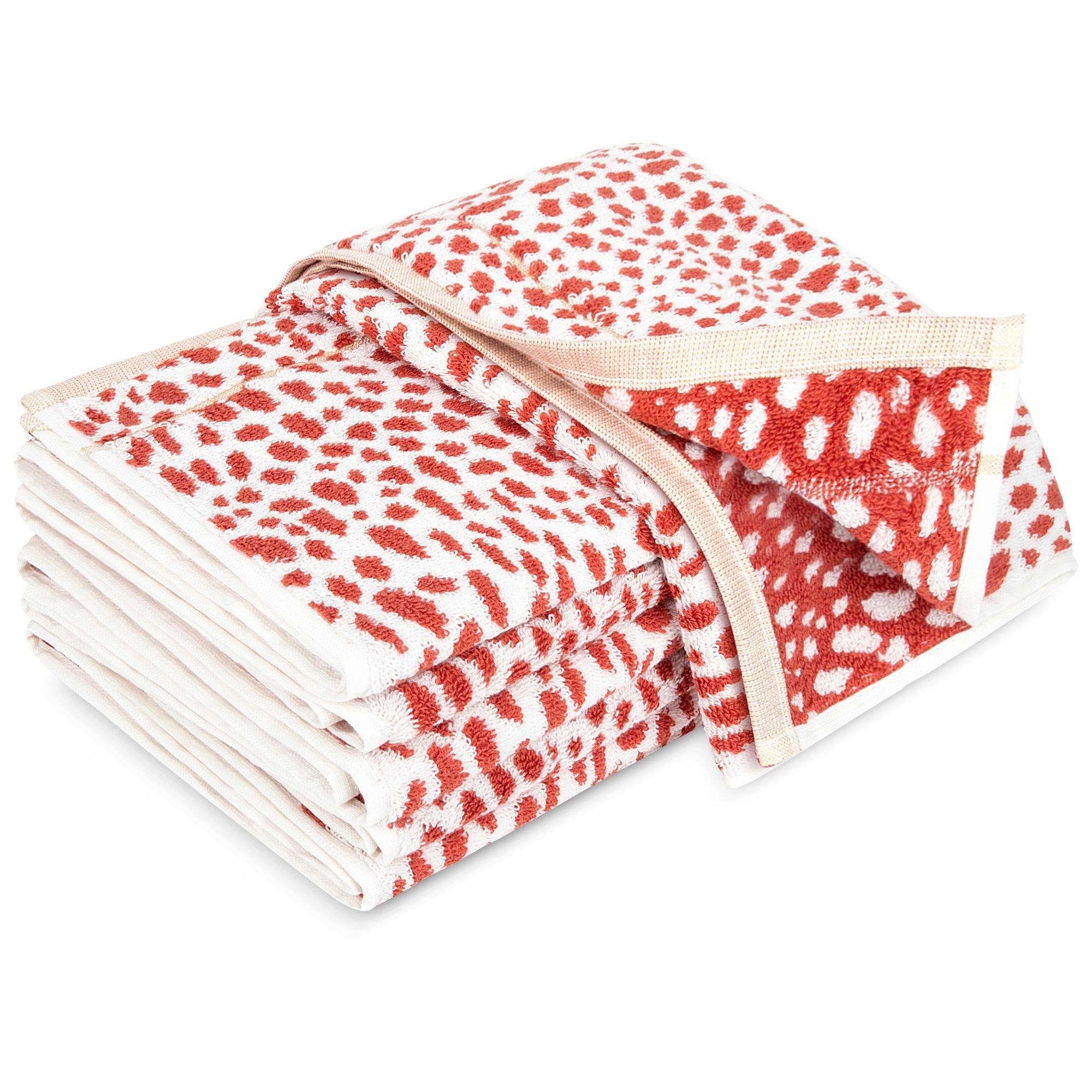Raspberry Hand Towel - Elegant Linen