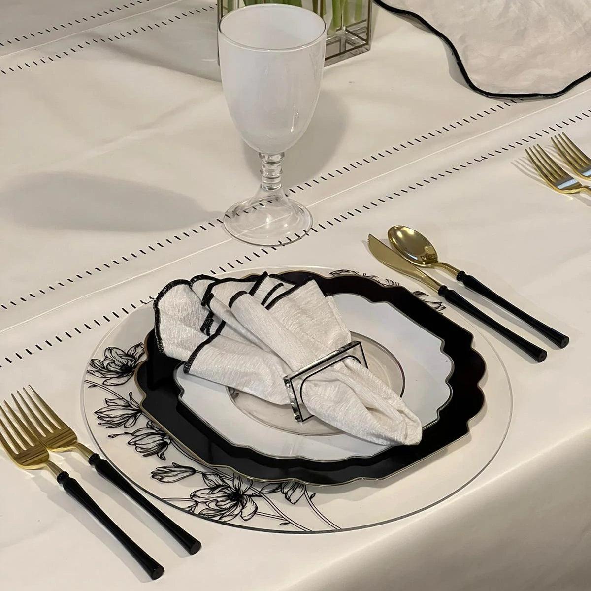 Elegant best sale napkin rings