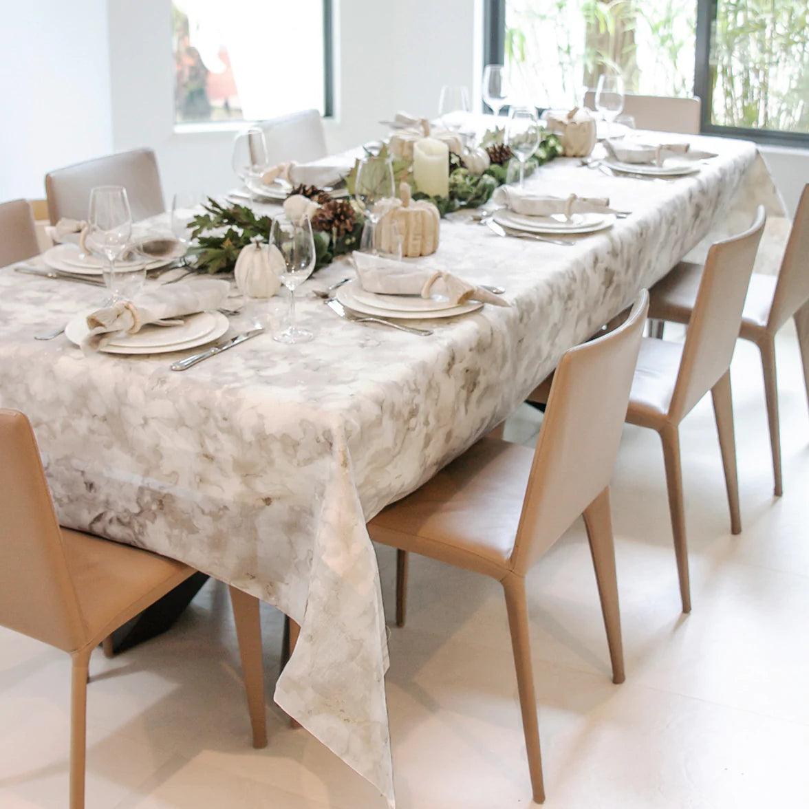 Ritz Tablecloth - Elegant Linen
