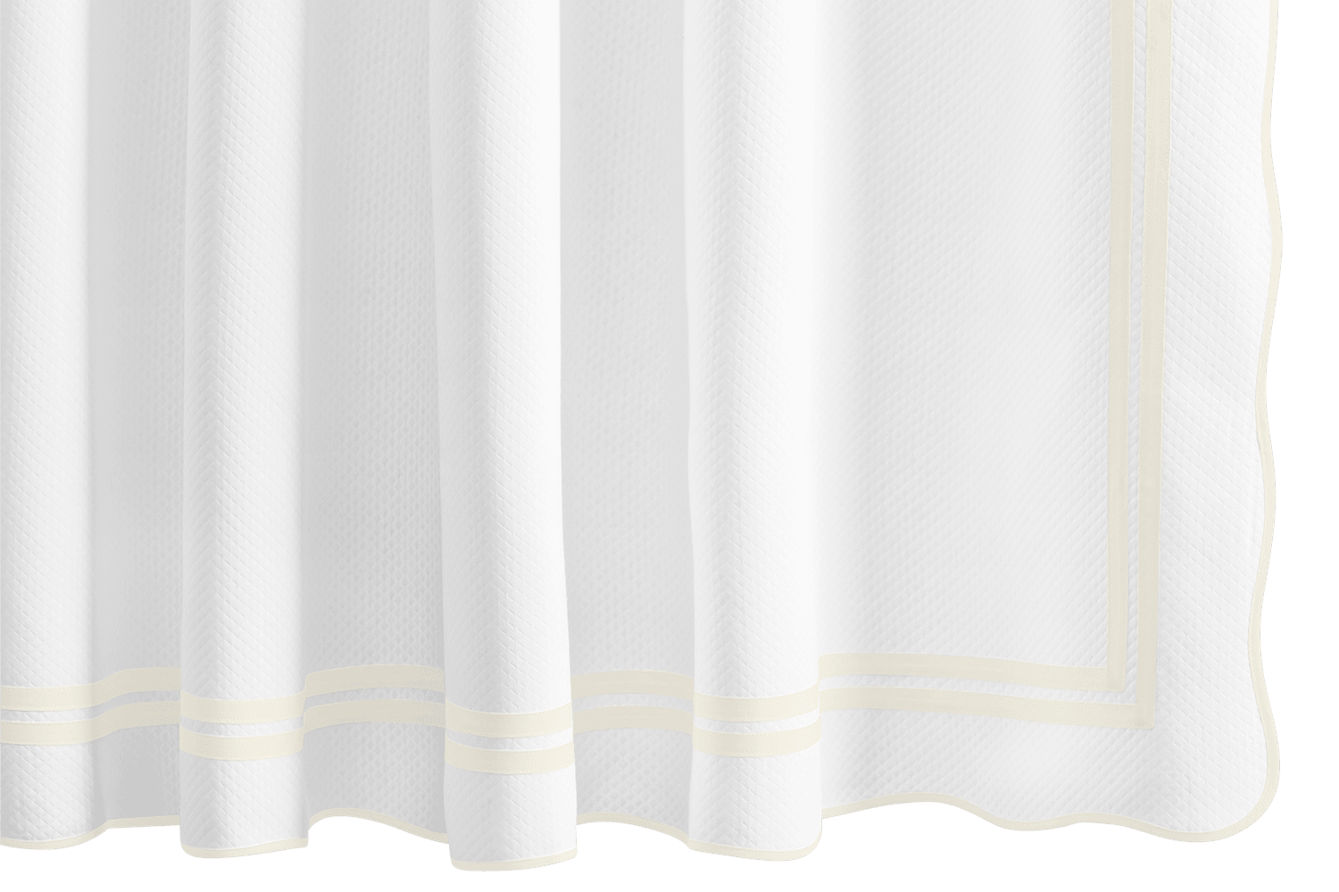 River Shower Curtain - Elegant Linen