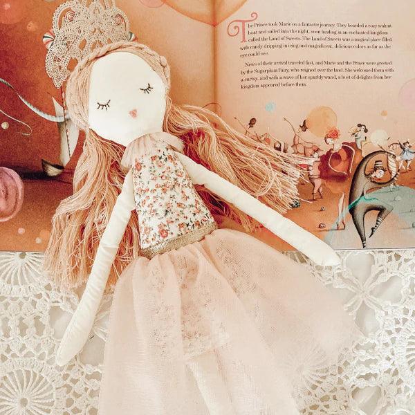 'Rose' Scented Soft Doll - Elegant Linen