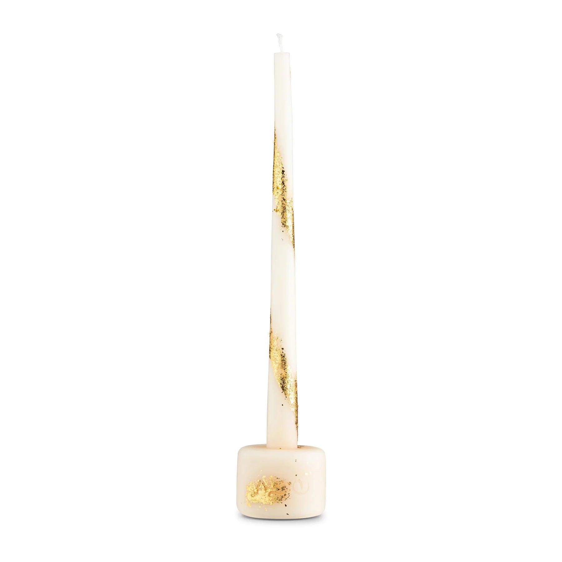 Shabbos Candle Lighter - Elegant Linen