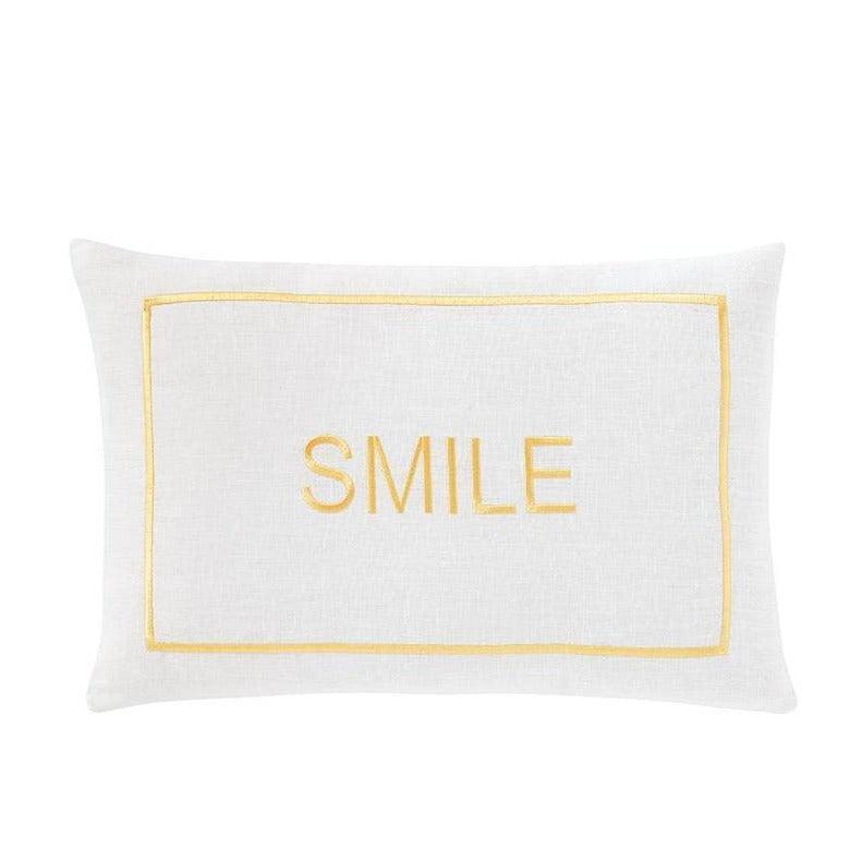 Smile Massima Decorative Pillow - Elegant Linen