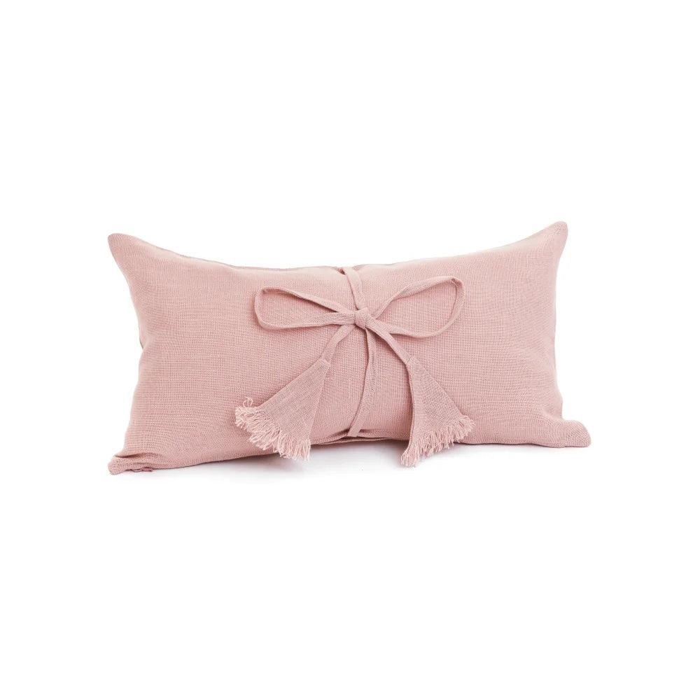Tuso Tie Knot Pillow - Elegant Linen