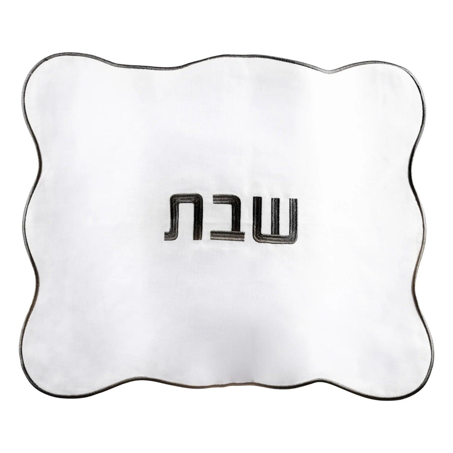 Wavy Linen Challah Cover - Elegant Linen