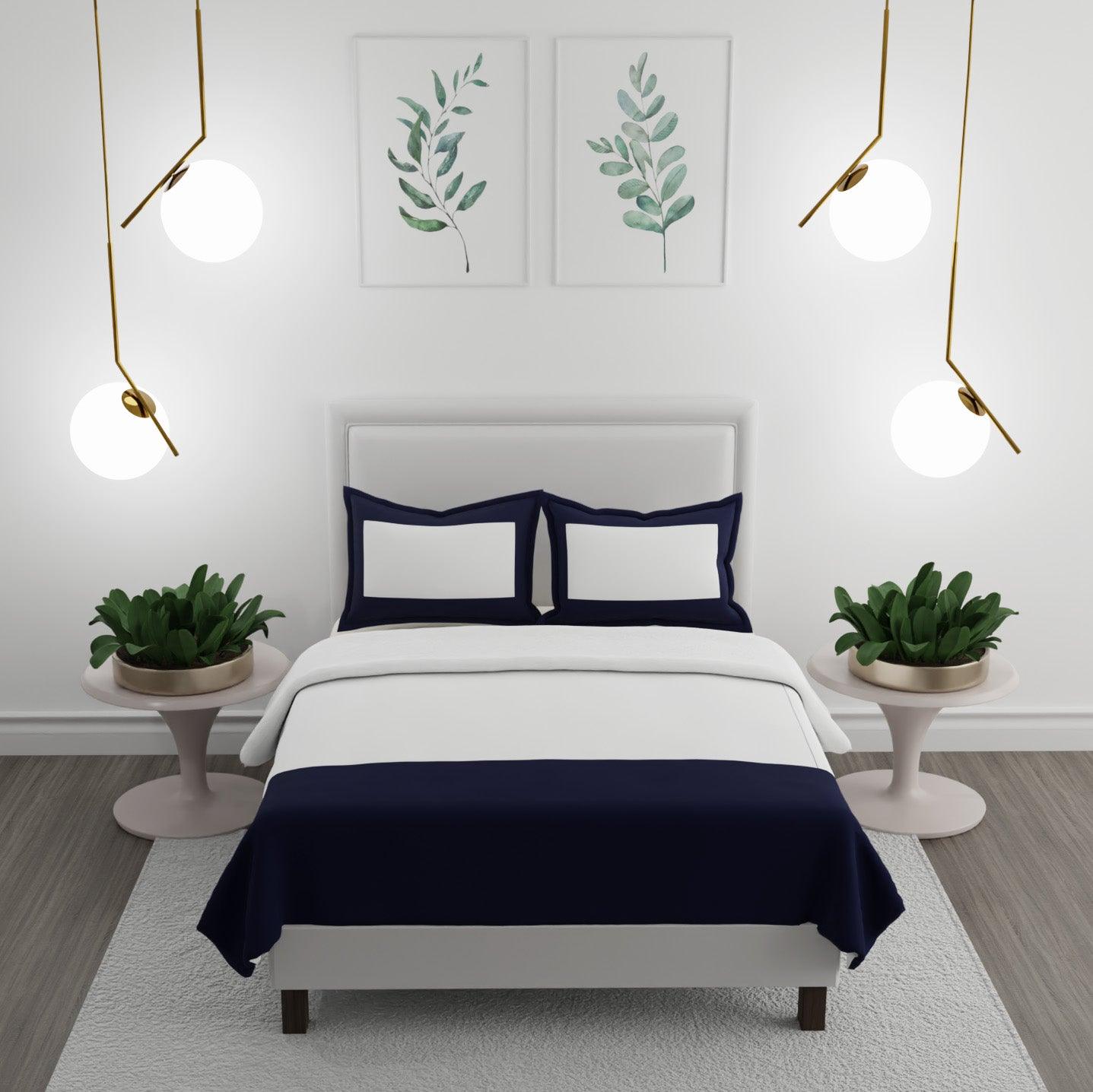 Zoe 4 Piece Bedding Set - Elegant Linen